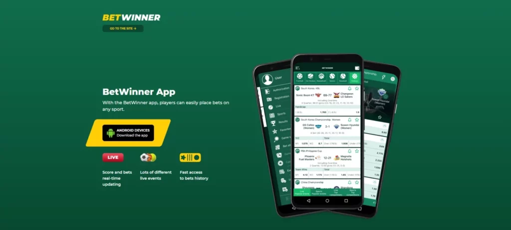 BetWinner Mobile App for Tanzanians players